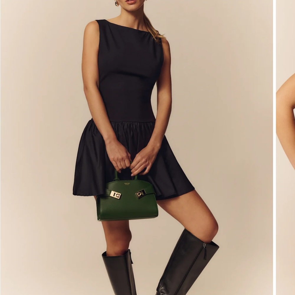 Reformation Drop Waist Mini